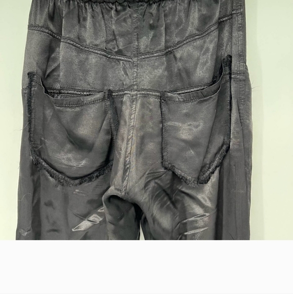 Jaga Pant+Top set Jacket satin Coordinate Calif Cool Mongolian LA designer Wow! - Picture 13 of 16